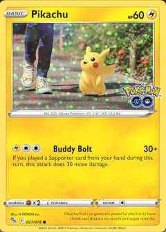 Pikachu Cosmos Holo 27