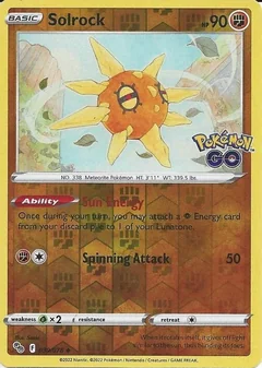 Solrock Reverse Holo 39