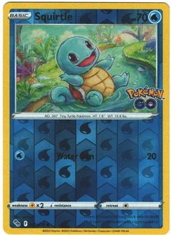 Squirtle Reverse Holo 15