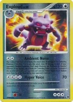 Exploud Reverse Holo 17