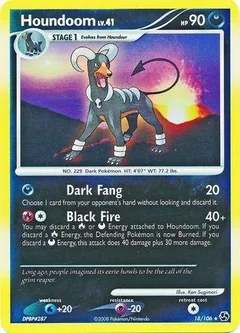 Houndoom Reverse Holo 18