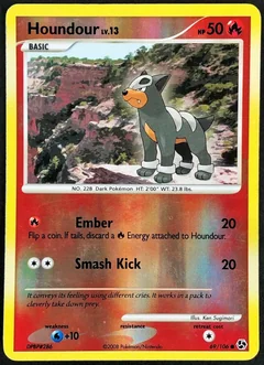 Houndour Reverse Holo 69