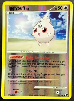 Igglybuff Reverse Holo 70