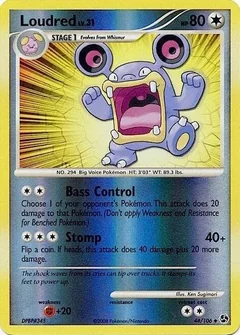 Loudred Reverse Holo 44