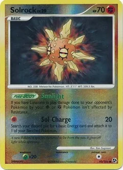 Solrock Reverse Holo 85