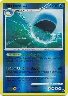 Wailord Reverse Holo 30