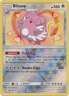 Blissey Reverse Holo 102