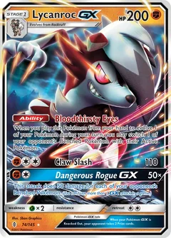 Lycanroc Gx 74