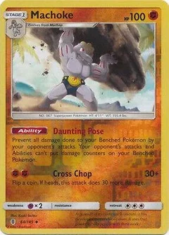 Machoke Reverse Holo 64
