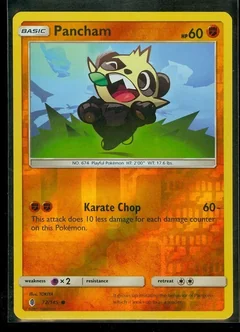 Pancham Reverse Holo 72