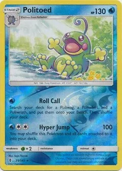 Politoed Reverse Holo 25
