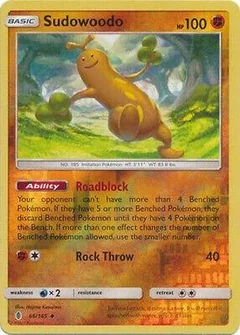 Sudowoodo Reverse Holo 66