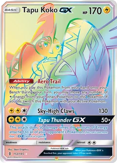 Tapu Koko Gx 153