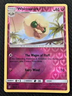Whimsicott Reverse Holo 91