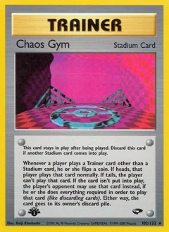 Chaos Gym 1St Edition 102