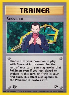 Giovanni 1St Edition 104