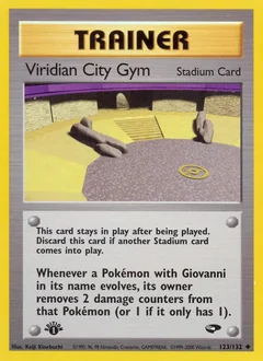 Viridian City Gym 123