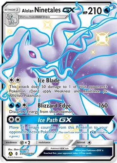 Alolan Ninetales Gx Sv53