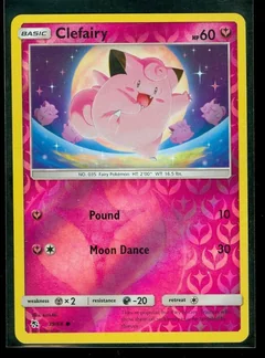 Clefairy Reverse Holo 39