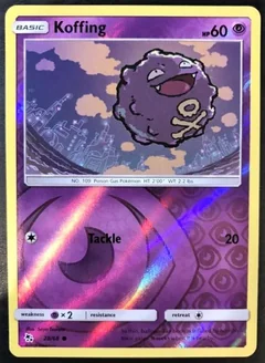 Koffing Reverse Holo 28