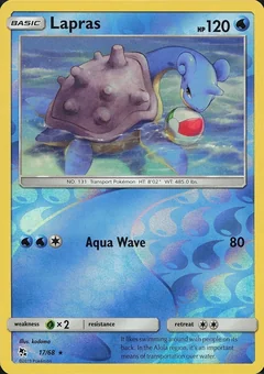 Lapras Reverse Holo 17