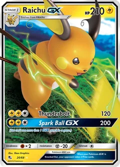 Raichu Gx 20
