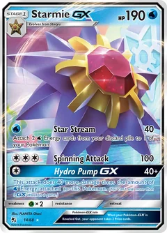 Starmie Gx 14