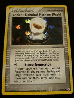 Ancient Technical Machine Rock Reverse Holo 85