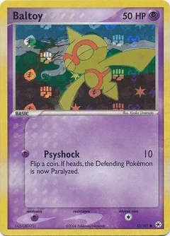 Baltoy Reverse Holo 52