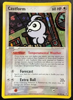 Castform Reverse Holo 30