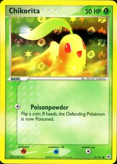 Chikorita Reverse Holo 55