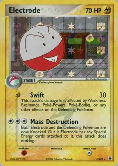 Electrode Reverse Holo 5