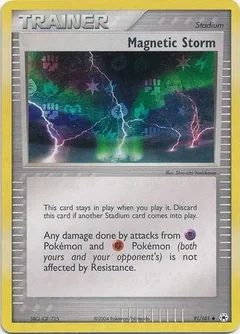 Magnetic Storm Reverse Holo 91