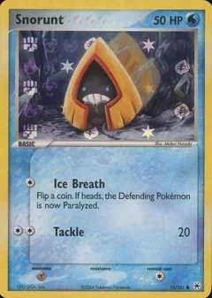 Snorunt Reverse Holo 73