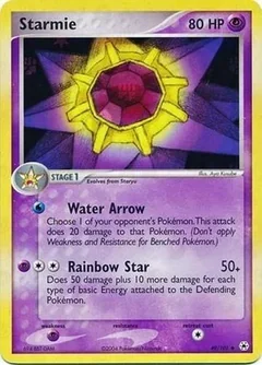 Starmie Reverse Holo 49