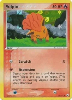 Vulpix Reverse Holo 81
