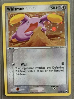 Whismur Reverse Holo 82