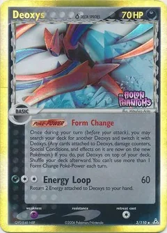 Deoxys Attack Reverse Holo 3