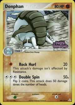 Donphan Reverse Holo 40