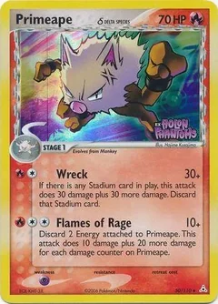 Primeape Reverse Holo 50