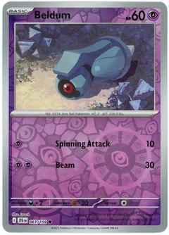 Beldum Reverse Holo 61