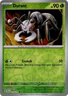 Durant Reverse Holo 14