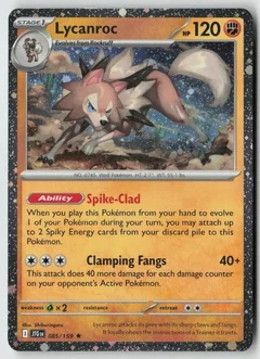 Lycanroc Cosmos Holo 85