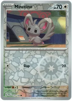 Minccino Reverse Holo 125