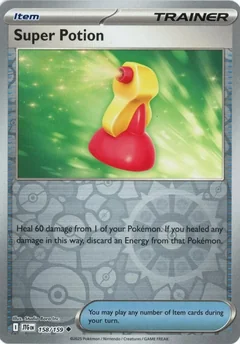 Super Potion Reverse Holo 158