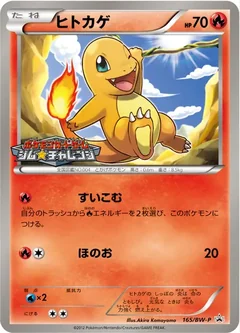 Charmander 165Bw P
