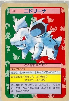 Nidorina Green Back 33