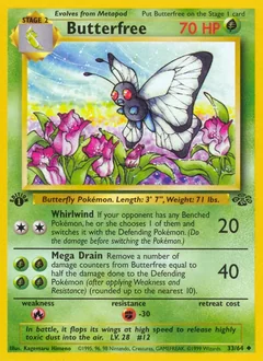 Butterfree 1St Edition 33