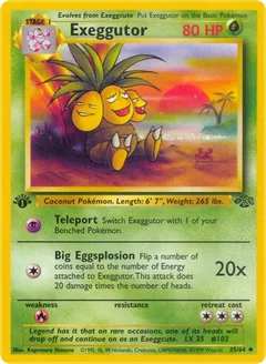 Exeggutor 1St Edition 35
