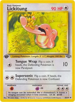 Lickitung 1St Edition 38